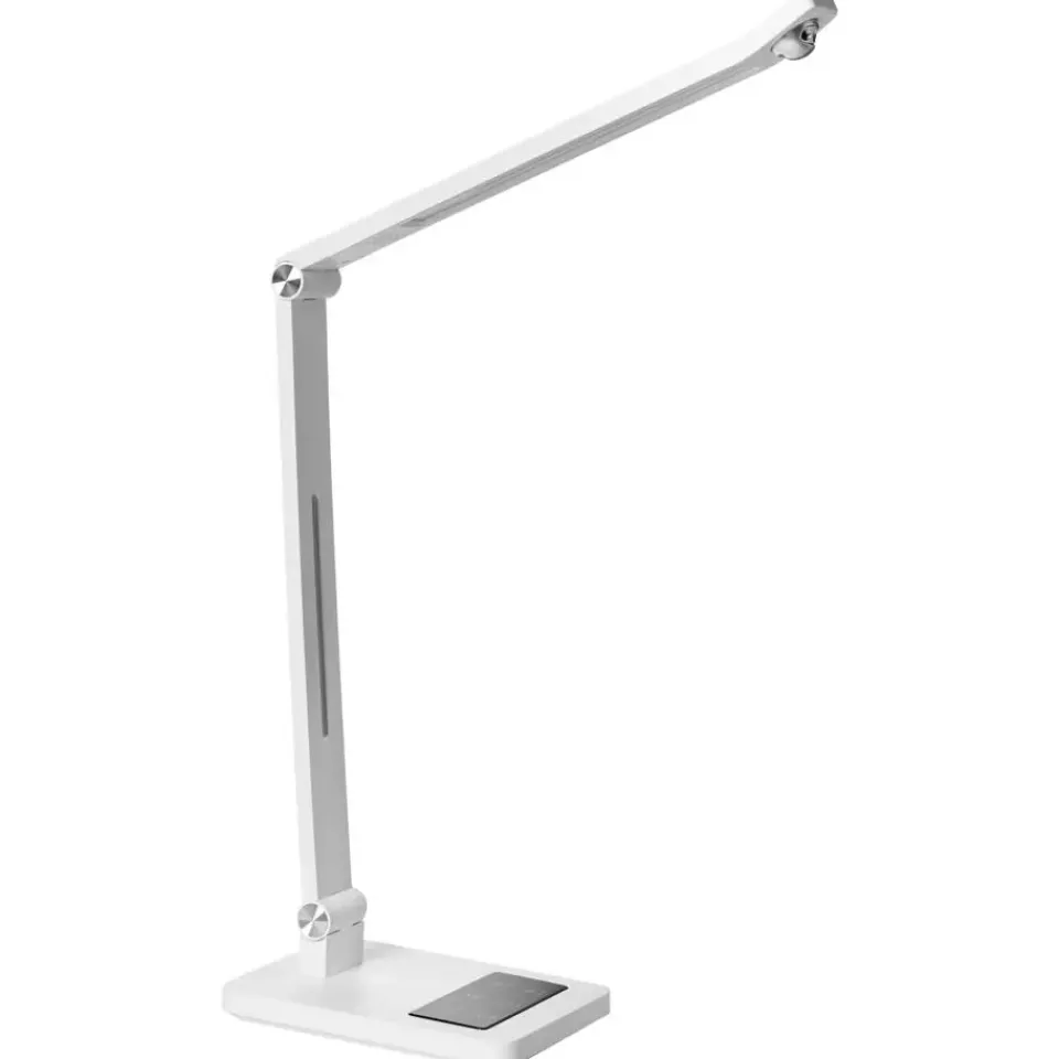Leen Bakker LEPUS - Bureaulamp LED - Wit - Synthetisch materiaal Best