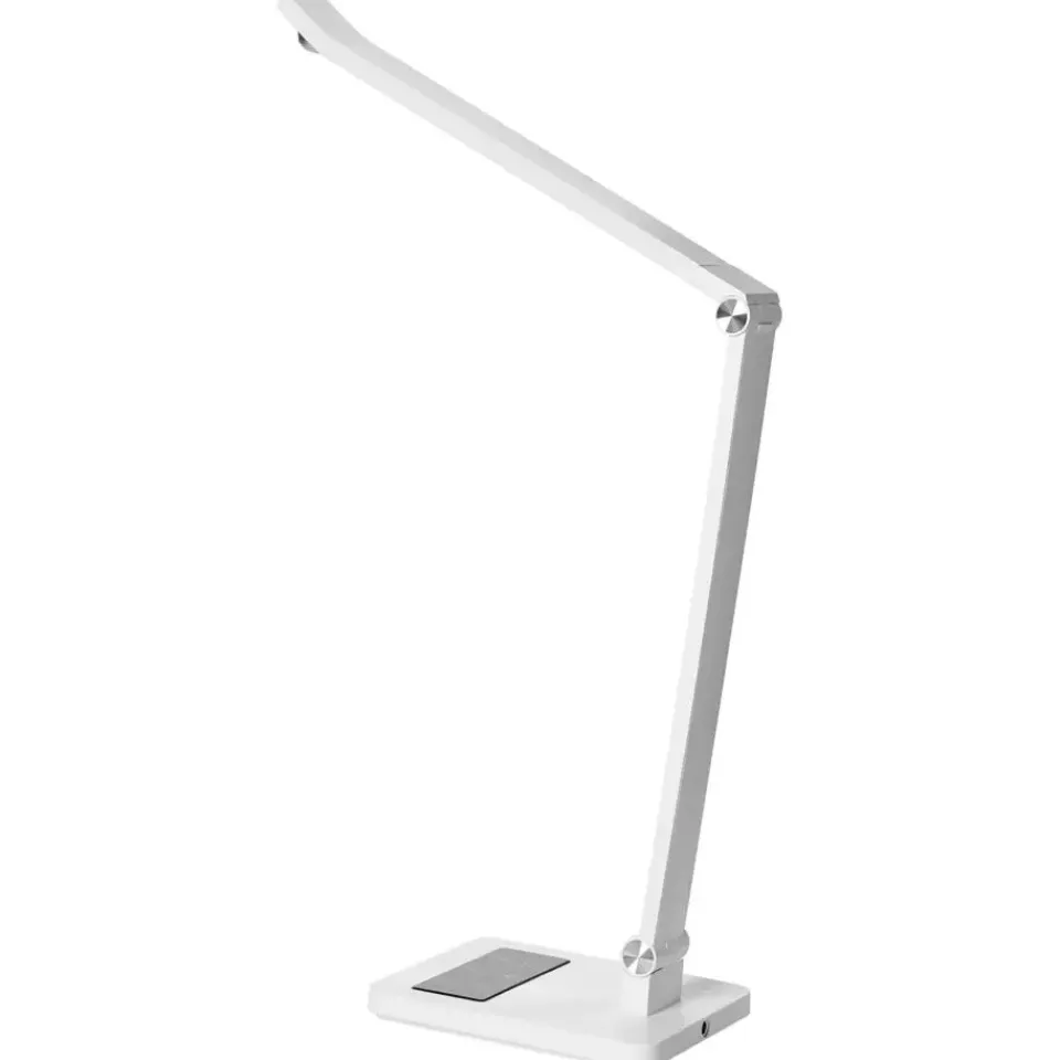 Leen Bakker LEPUS - Bureaulamp LED - Wit - Synthetisch materiaal Best