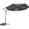Les - Gemini zweefparasol grijs 3 m Hot