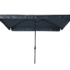 Les - Libra parasol met volant grijs 3x2 m Discount