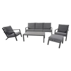 Les - Loungebank Down Town - grijs New