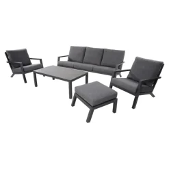 Les - Loungebank Down Town - grijs New