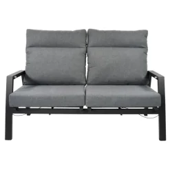 Les - Loungebank Ohio 2-pers - grijs Discount