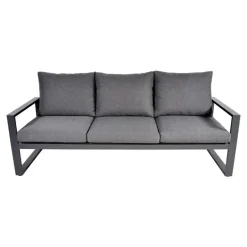 Les - Loungebank Pina Colada nuance 209x80 cm - grijs Online