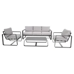Les - Loungeset Belezza - lichtgrijs
