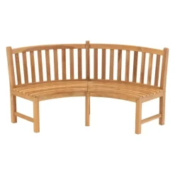 Les - Ronde bank teak 200x53x92cm Hot