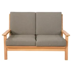 Les - Teak loungebank teak 124cm + kussen Discount