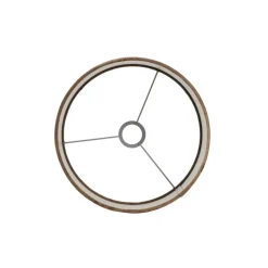 Light & Living - Lampenkap GEMSTONE - Ø25x18cm - Bruin Clearance