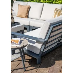 Garden Impressions Lincoln midden element - carbon black - desert sand Hot