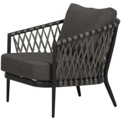 Leen Bakker Lisomme Christel 4 delige tuin loungeset donkergrijs Online