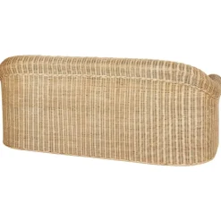 Beliani LIVADEIA - 3-zits tuinbank - Natuurlijk - Rotan Discount