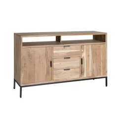 Livingfurn - Dressoir Oslo Acasia 140 cm - Acasiahout Sale