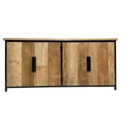Livingfurn - Dressoir Tomar 185cm - Teakhout Discount
