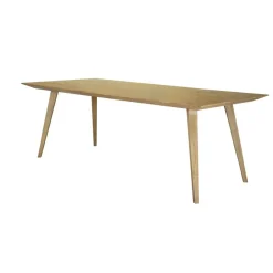 Livingfurn - Eetkamertafel Tomar 220cm - Teakhout Discount
