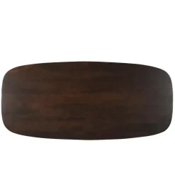 Livingfurn - Eetkamertafel Jesper Danish Oval Brown 230 cm - Mangohout New