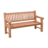 Livingfurn - Tuinbank Patrick Bench Fat - Teakhout - 50x166x45 New