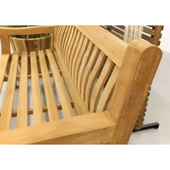 Livingfurn - Tuinbank Patrick Bench Fat - Teakhout - 50x166x45 New