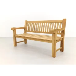 Livingfurn - Tuinbank Patrick Bench Fat - Teakhout - 50x166x45 New