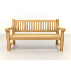 Livingfurn - Tuinbank Patrick Bench Fat - Teakhout - 50x166x45 New