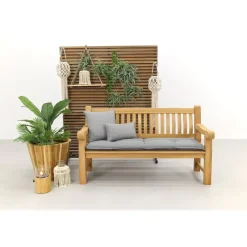 Livingfurn - Tuinbank Patrick Bench Fat - Teakhout - 50x166x45 New