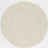 Muratap Loca Shaggy Rond Vloerkleed Creme Hoogpolig - 150 CM ROND Clearance