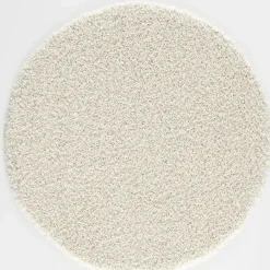 Muratap Loca Shaggy Rond Vloerkleed Creme Hoogpolig - 150 CM ROND Clearance