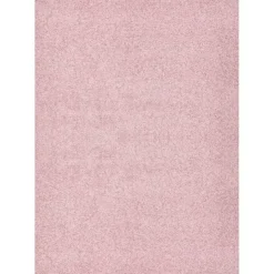 Muratap Loca Shaggy Vloerkleed – Modern Uni Effen – Roze Hoogpolig & Zacht - 140x200 CM