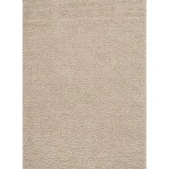 Muratap Loca Shaggy Vloerkleed Beige Hoogpolig - 140x200 CM