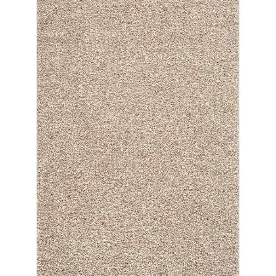 Muratap Loca Shaggy Vloerkleed Beige Hoogpolig - 140x200 CM