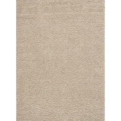 Muratap Loca Shaggy Vloerkleed Beige Hoogpolig - 160x230 CM
