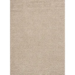 Muratap Loca Shaggy Vloerkleed Beige Hoogpolig - 200x290 CM Discount