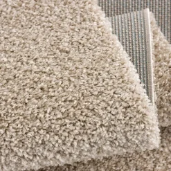 Muratap Loca Shaggy Vloerkleed Beige Hoogpolig - 200x290 CM Discount
