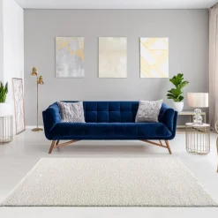 Muratap Loca Shaggy Vloerkleed Creme Hoogpolig - 200x290 CM Outlet