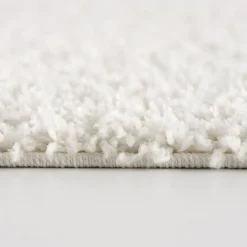 Muratap Loca Shaggy Vloerkleed Creme Hoogpolig - 200x200 CM Vierkant Outlet