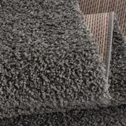 Muratap Loca Shaggy Vloerkleed Grijs Hoogpolig - 140x200 CM Clearance