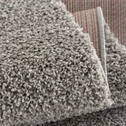 Muratap Loca Shaggy Vloerkleed Lichtgrijs Hoogpolig - 140x200 CM
