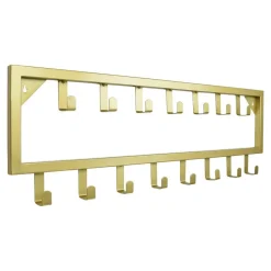 Loft24 LOFT42 Bono Kapstok – Goud – Metaal – 15 haken - 80x26x4 Clearance
