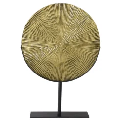 LOFT42 Burst Ornament op voet - Messing Metaal Ø36cm New