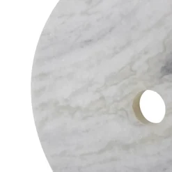 Loft24 LOFT42 Circle Ornament op Voet - Marmer - Metaal - Ø30 Online