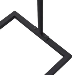 Loft24 LOFT42 Dressy XL Kledingrek Staand - Zwart Outlet