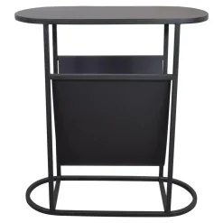 LOFT42 Frits Bijzettafel met Tijdschriften- of Krantenbak - Metaal Sale