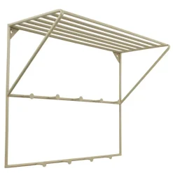 Loft24 LOFT42 Jasmin Kapstok – Beige – Metaal – 9 haken - 60x80x32 Sale
