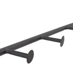 Loft24 LOFT42 Jasmin Kapstok – Zwart – Metaal – 9 haken - 60x80x32 New