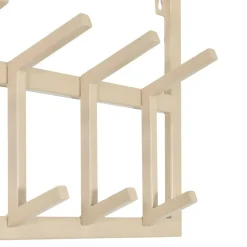Loft24 LOFT42 Kapstok Jaimy - Beige – Metaal – 6 dubbele haken - 80x35x30 Hot