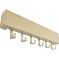 Loft24 LOFT42 Mula Wandkapstok - 61x19x6 - Beige - Metaal - 6 haken