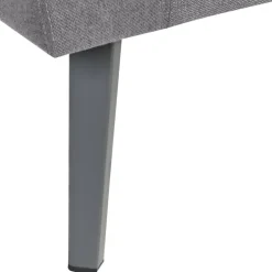 Beliani LORETELLO - Loungebank 3-zits - Grijs - Links - Polyester Outlet