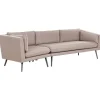 Beliani LORETELLO - Loungebank 3-zits - Beige - Links - Polyester Sale