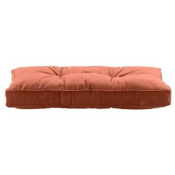 Leen Bakker Loungekussen Florence rug - terracotta - 73x43 cm Discount