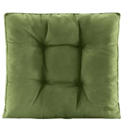 Leen Bakker Loungekussen Florence zit - donkergroen - 73x73 cm Discount