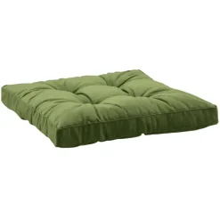 Leen Bakker Loungekussen Florence zit - donkergroen - 73x73 cm Discount